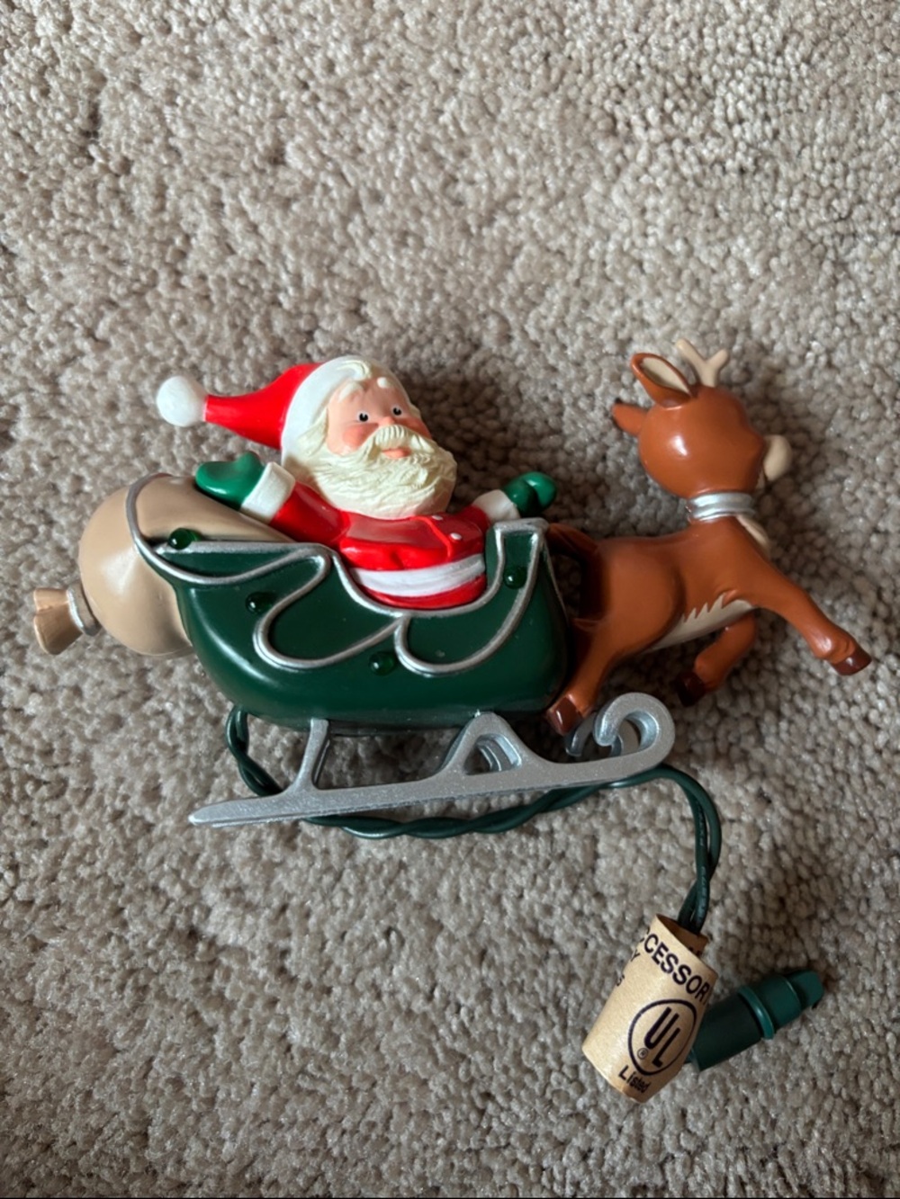 1989 Hallmark Rudolph Red Nosed Reindeer Ornament!